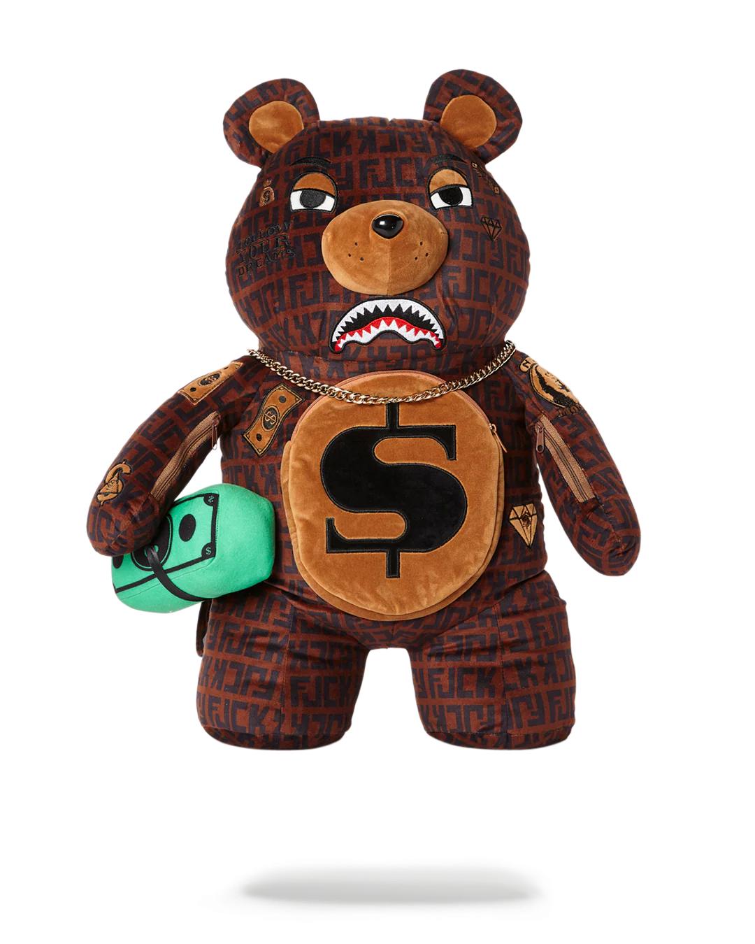 OFFENDED MONEYBEAR TEDDYBEAR BACKPACK