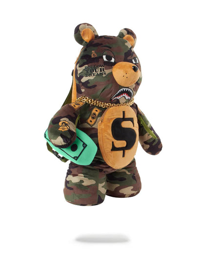 MONEYBEAR TEDDY BEAR BACKPACK
