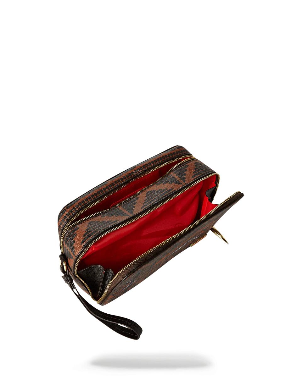 LEOPARDS IN PARIS TOILETRY AKA MONEY BAG