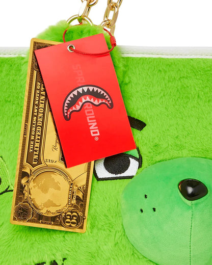PLUSH MONEYBEAR TOTE (GREEN)