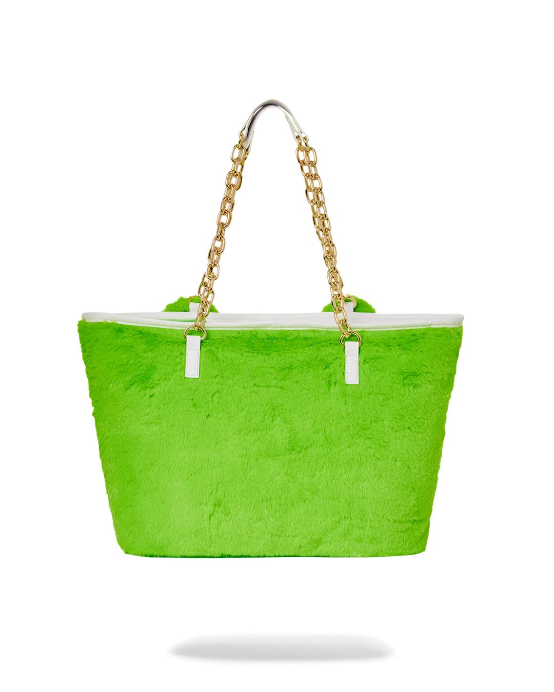 PLUSH MONEYBEAR TOTE (GREEN)