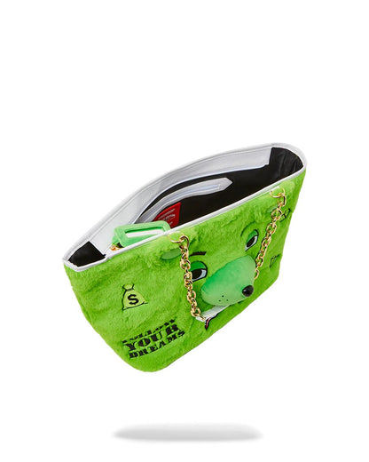 PLUSH MONEYBEAR TOTE (GREEN)