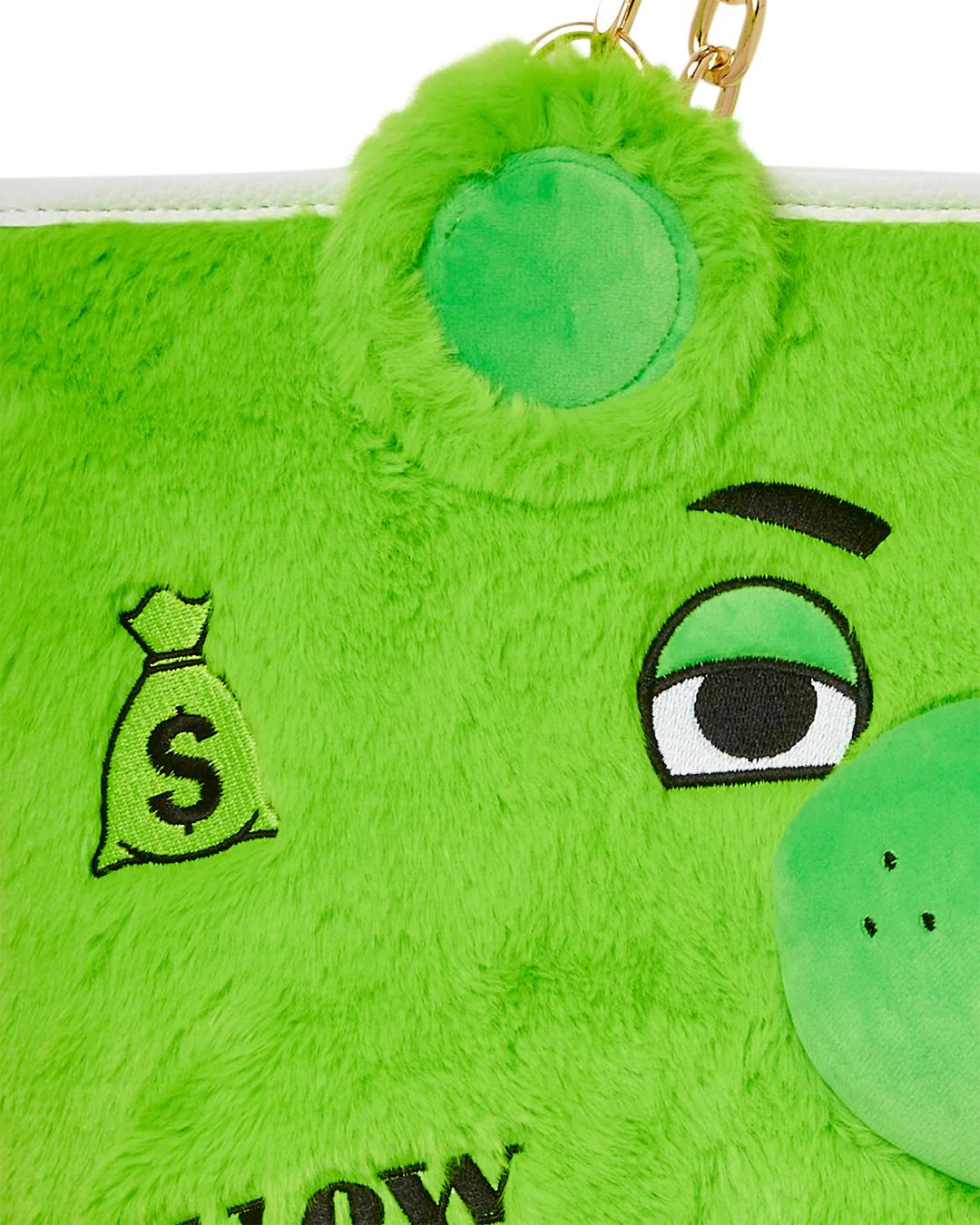 PLUSH MONEYBEAR TOTE (GREEN)