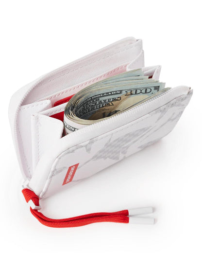 SHARK CHECK (WHITE) WALLET