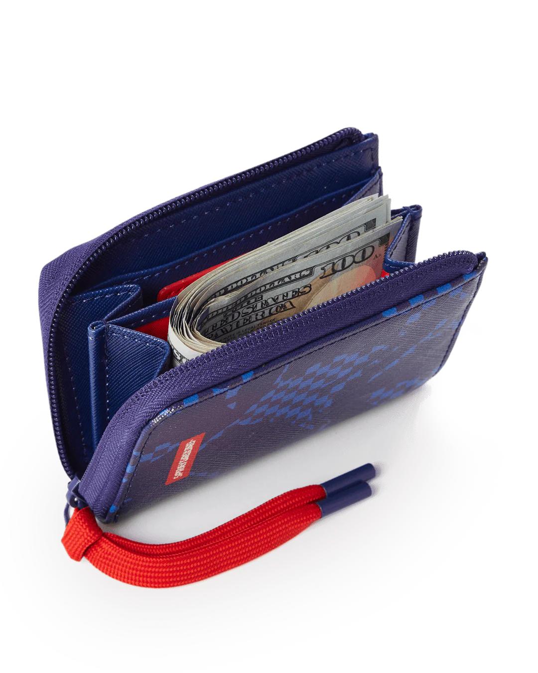 SHARK CHECK (BLUE) WALLET
