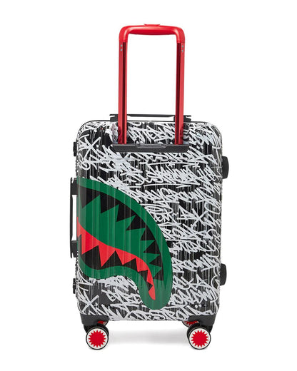NIGHT NIGHT SHARKNAUTICS HARDSHELL CARRY-ON LUGGAGE