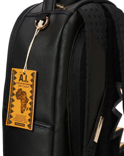 A.i.3 SHARK BITE BLACK GOLD BACKPACK (DLXV)