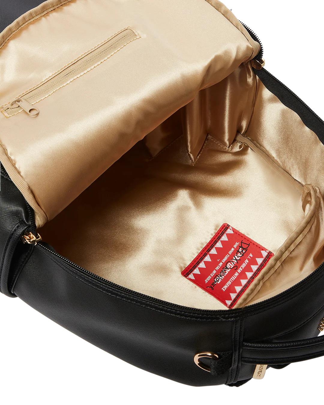 A.i.3 SHARK BITE BLACK GOLD BACKPACK (DLXV)