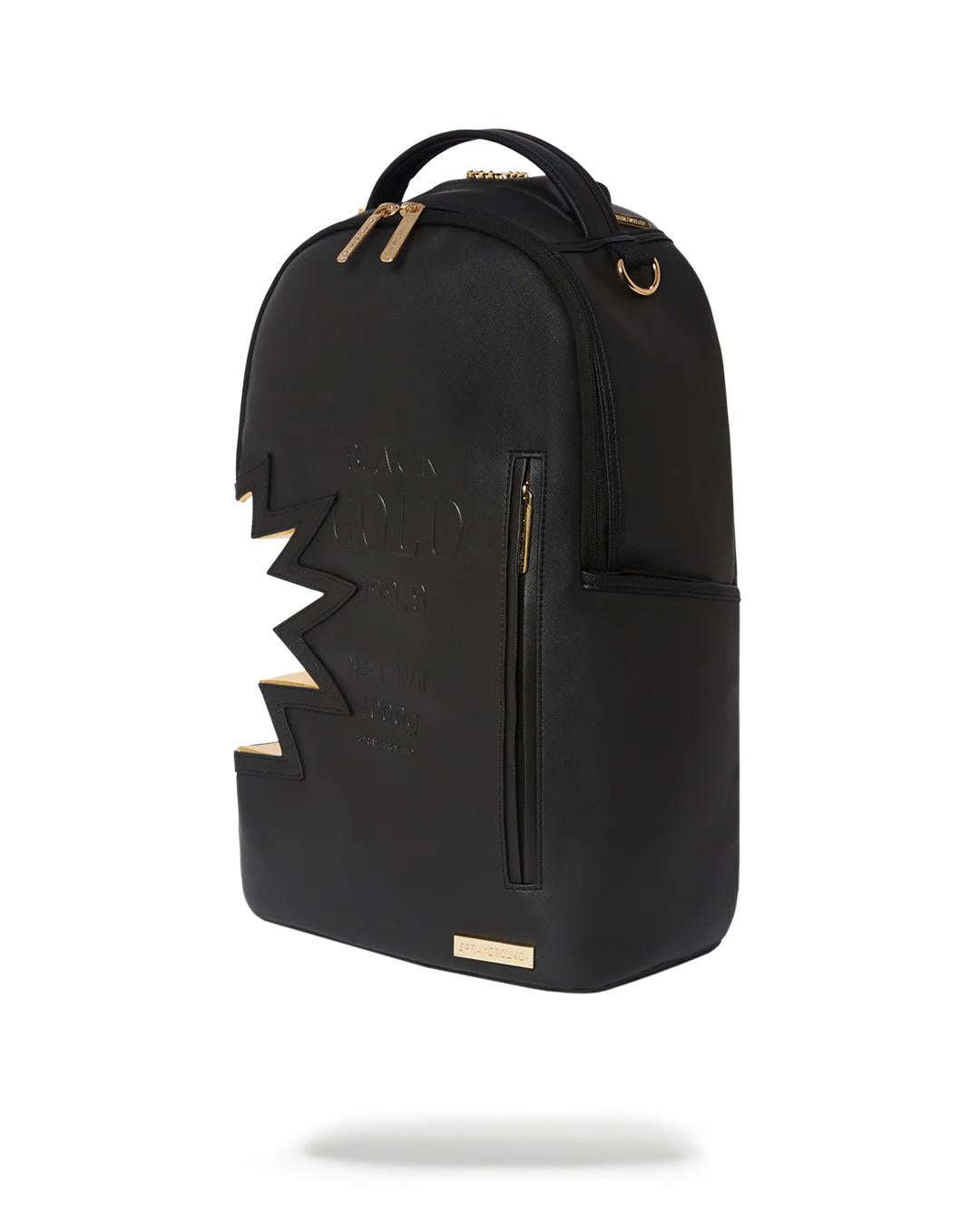 A.i.3 SHARK BITE BLACK GOLD BACKPACK (DLXV)