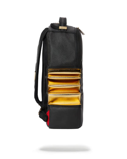 A.i.3 SHARK BITE BLACK GOLD BACKPACK (DLXV)
