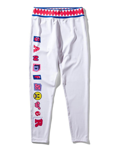 YOGA DRIP TIGHTS (WHITE)