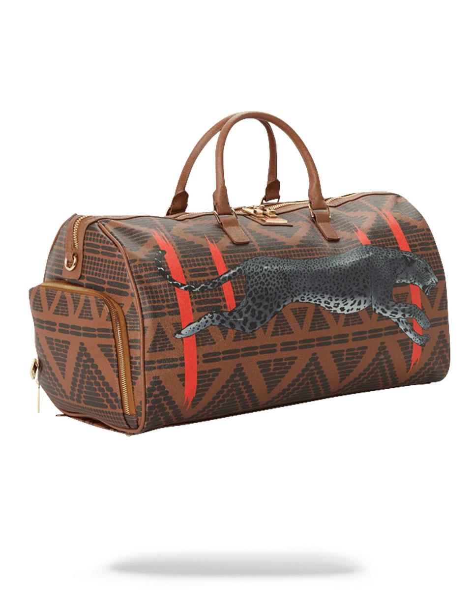 LEOPARDS IN PARIS DUFFLE