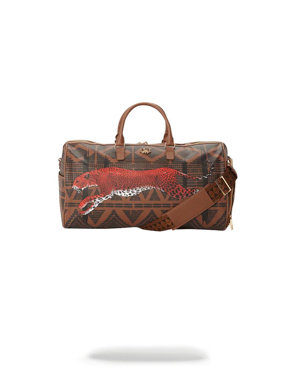 LEOPARDS IN PARIS DUFFLE