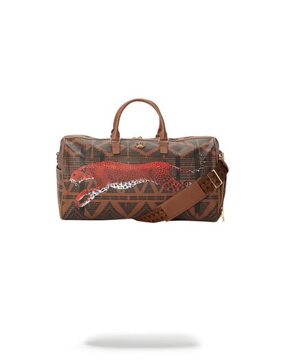 LEOPARDS IN PARIS DUFFLE