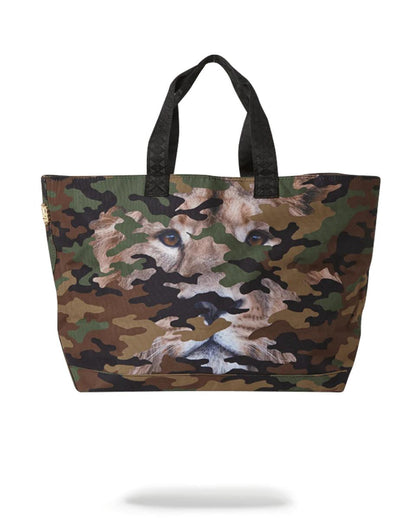 LION CAMO TOTE BAG