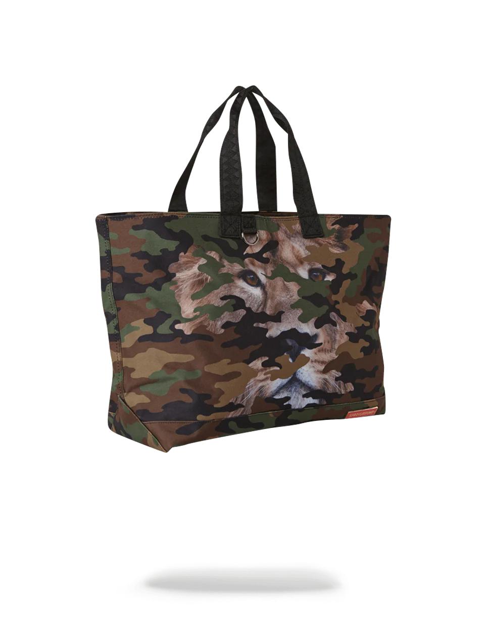 LION CAMO TOTE BAG