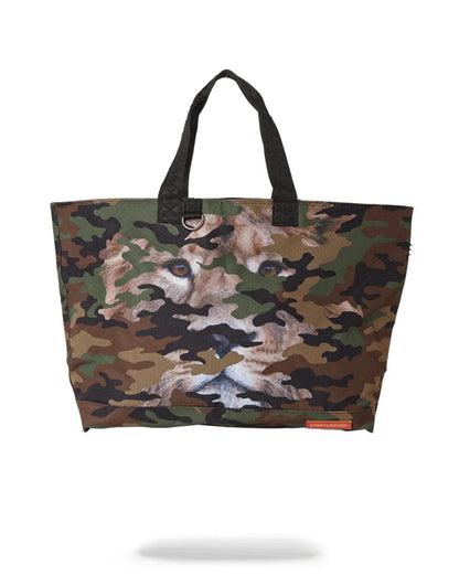 LION CAMO TOTE BAG