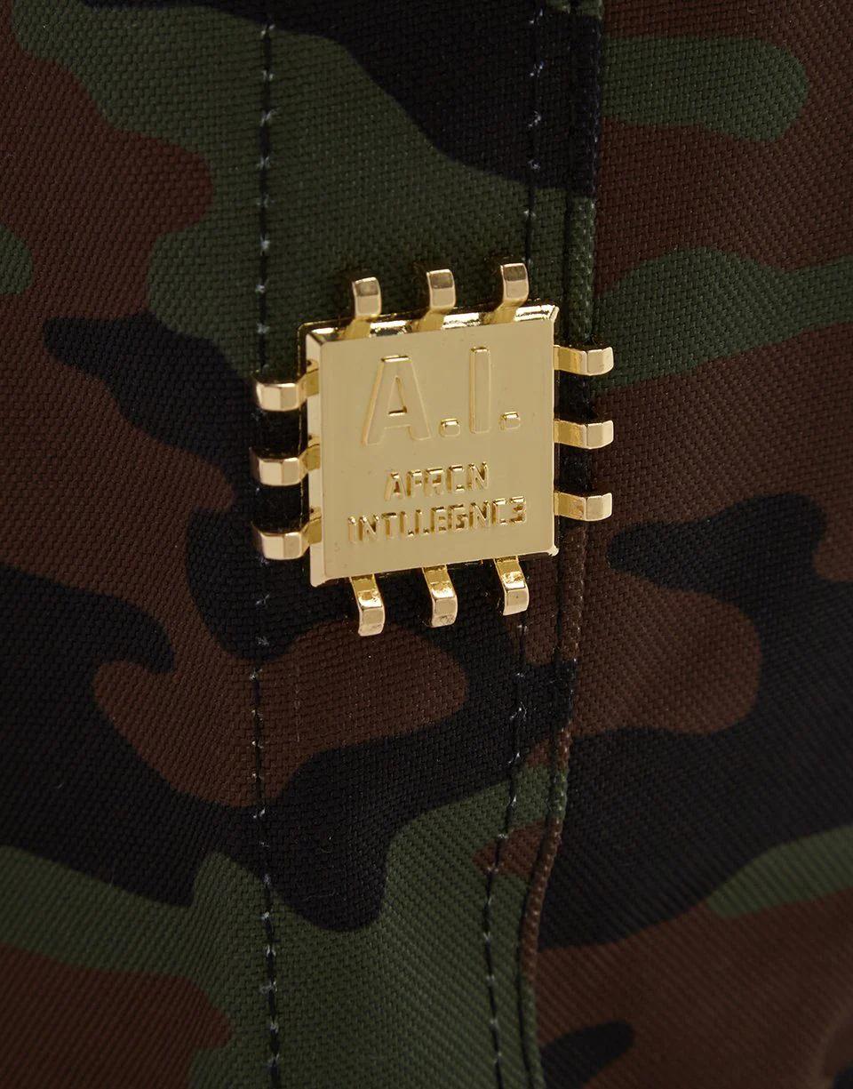 LION CAMO TOTE BAG