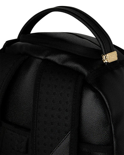 GOLD BRICK DRIP BLACK BACKPACK
