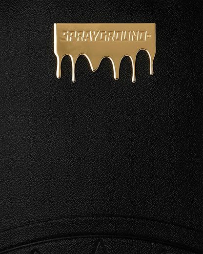 GOLD BRICK DRIP BLACK BACKPACK