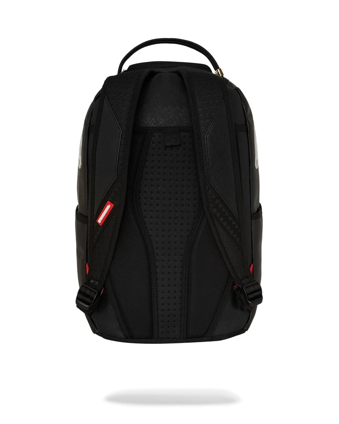 SHARK CENTRAL CREAM BLACK CHECK BACKPACK