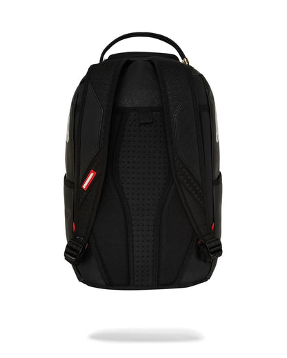 SHARK CENTRAL CREAM BLACK CHECK BACKPACK
