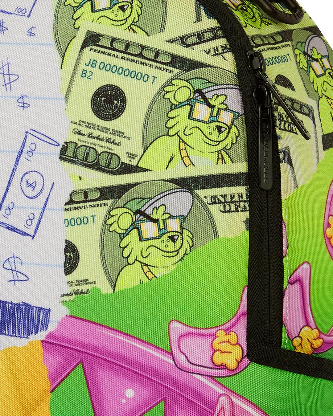 MEAN MONEY COLLAGE BACKPACK