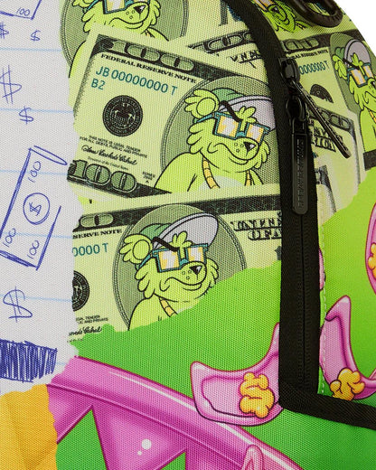 MEAN MONEY COLLAGE BACKPACK