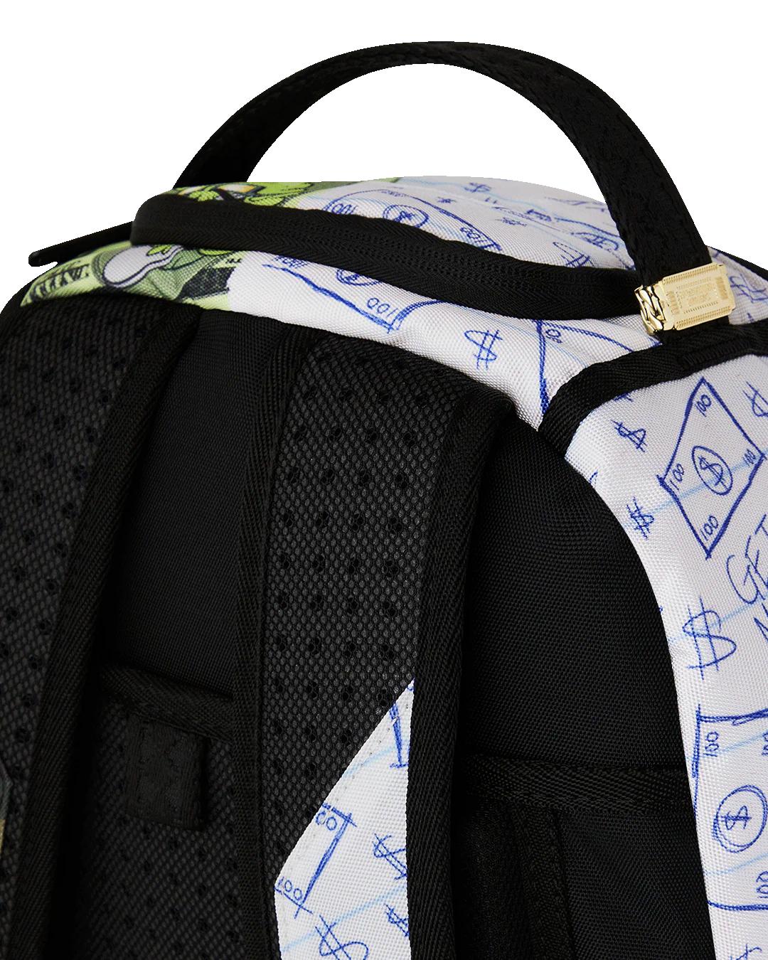 MEAN MONEY COLLAGE BACKPACK