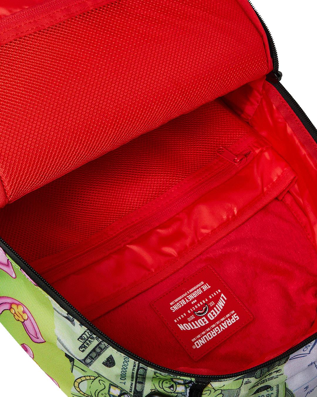 MEAN MONEY COLLAGE BACKPACK