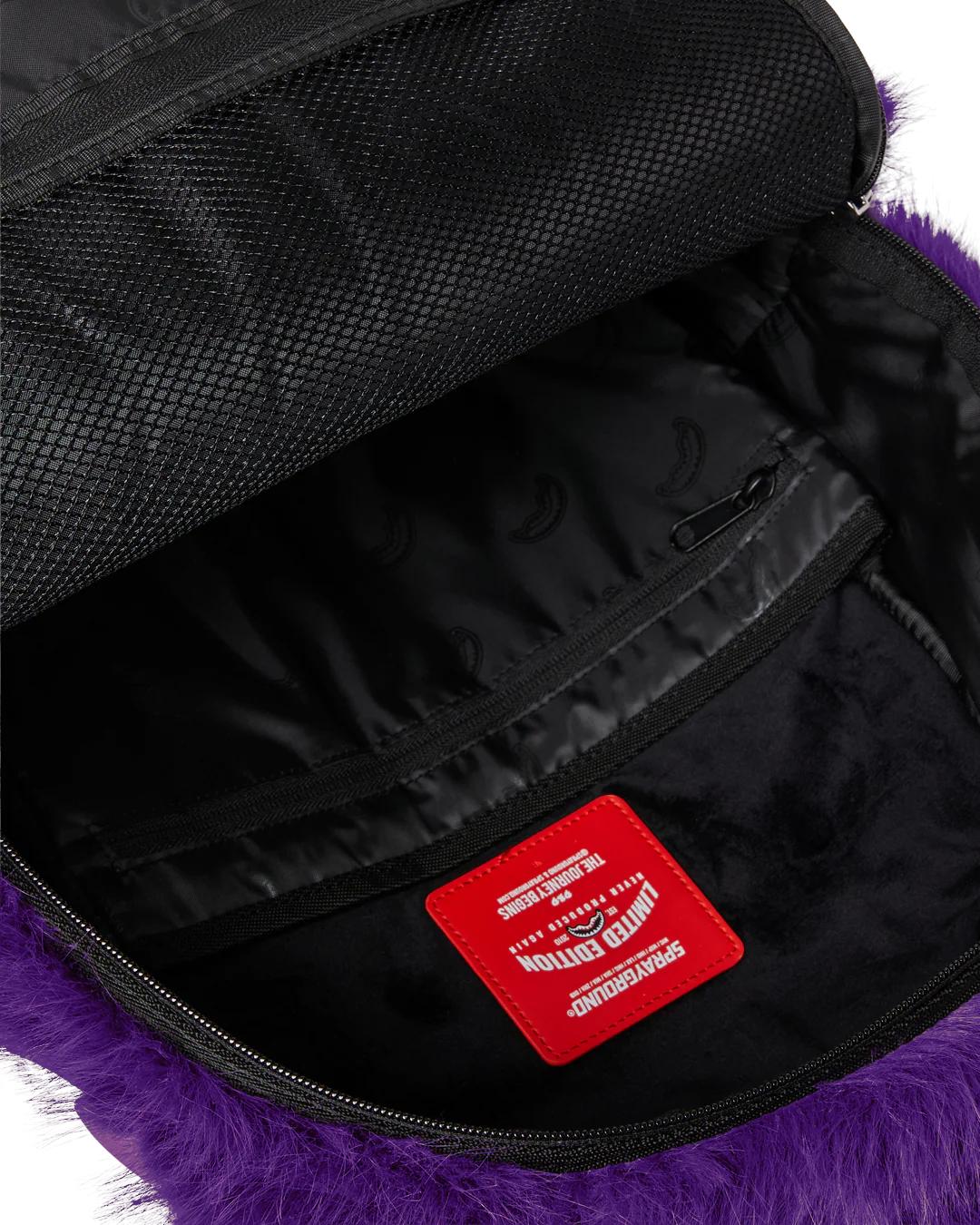 FURZILLA SHARK (PURP) BACKPACK