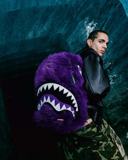 FURZILLA SHARK (PURP) BACKPACK