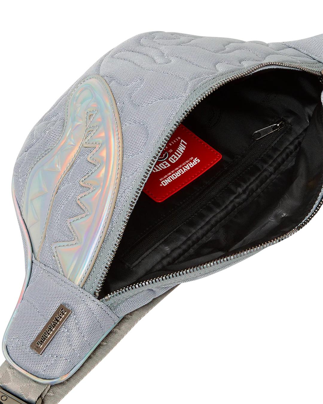 MIRASHAKU IRIDESCENT QUILT SAVVY CROSSBODY