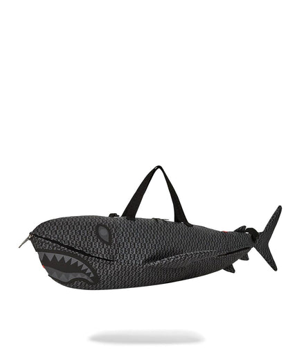 SHARKFINITY STEALTH PILOT SHARK SHAPE DUFFLE