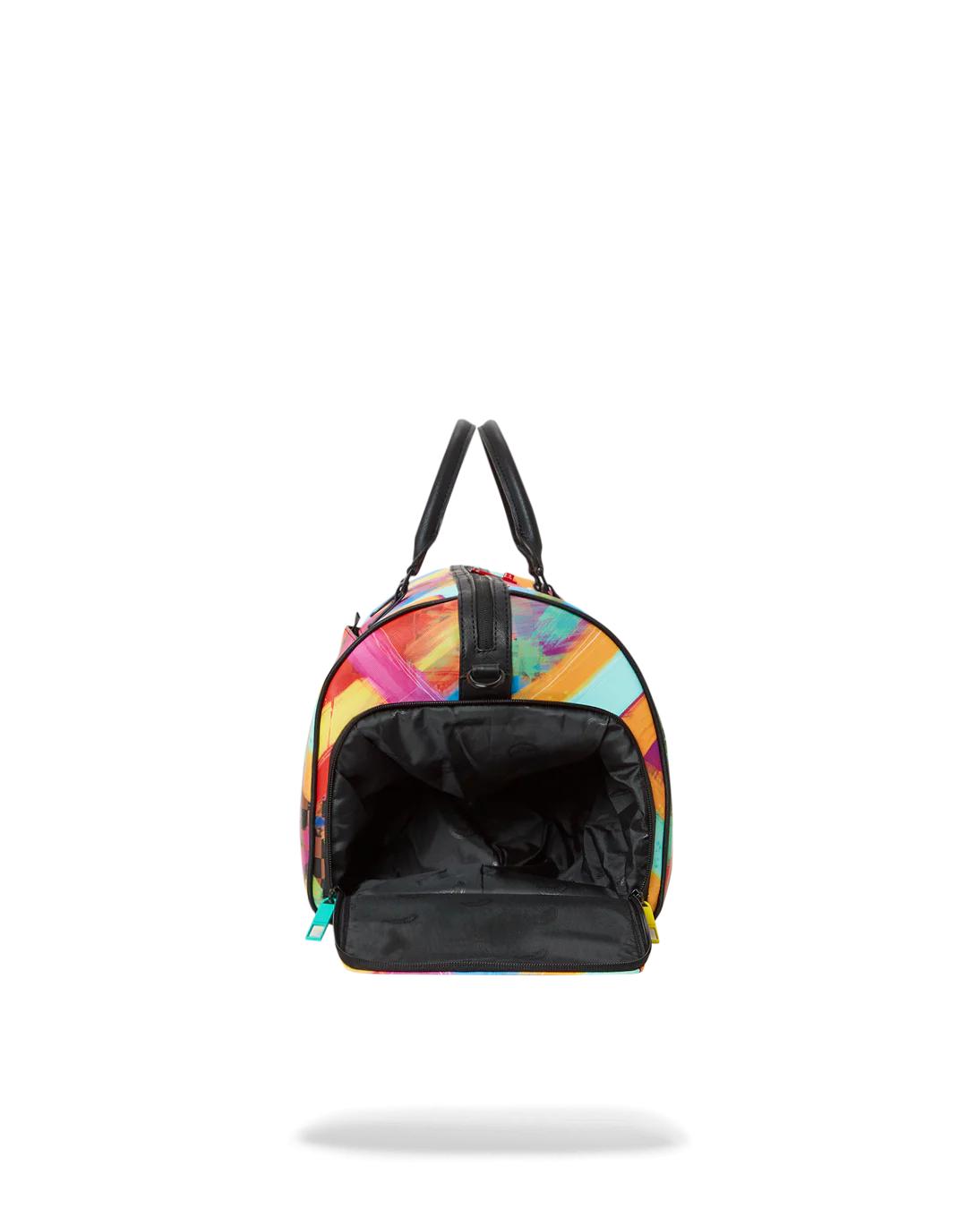 SHARKS IN PARIS CITY STREAKS DUFFLE