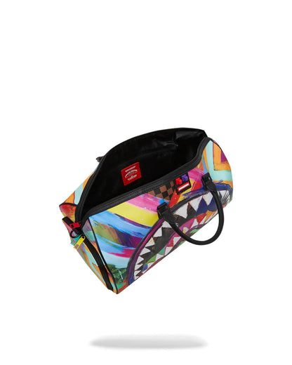 SHARKS IN PARIS CITY STREAKS DUFFLE