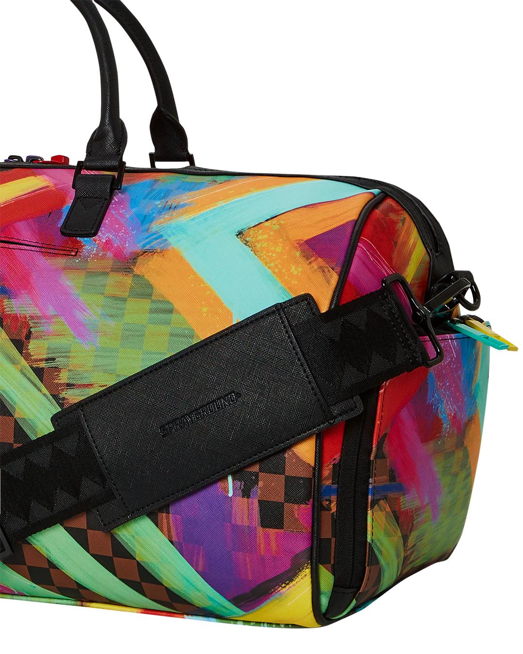 SHARKS IN PARIS CITY STREAKS DUFFLE