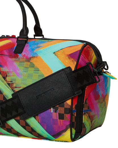 SHARKS IN PARIS CITY STREAKS DUFFLE