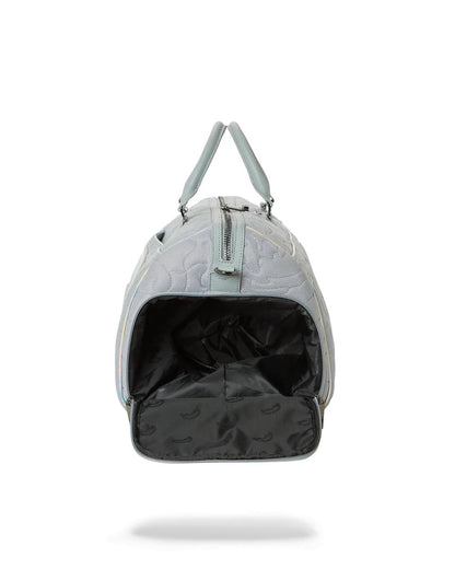 MIRASHAKU IRIDESCENT QUILT DUFFLE