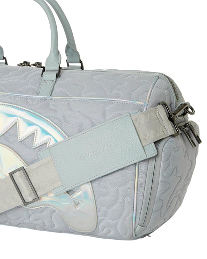 MIRASHAKU IRIDESCENT QUILT DUFFLE