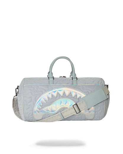 MIRASHAKU IRIDESCENT QUILT DUFFLE