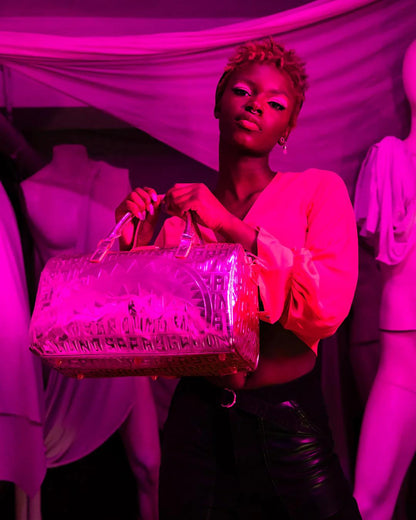 INFINITI PINK DIAMOND MINI DUFFLE