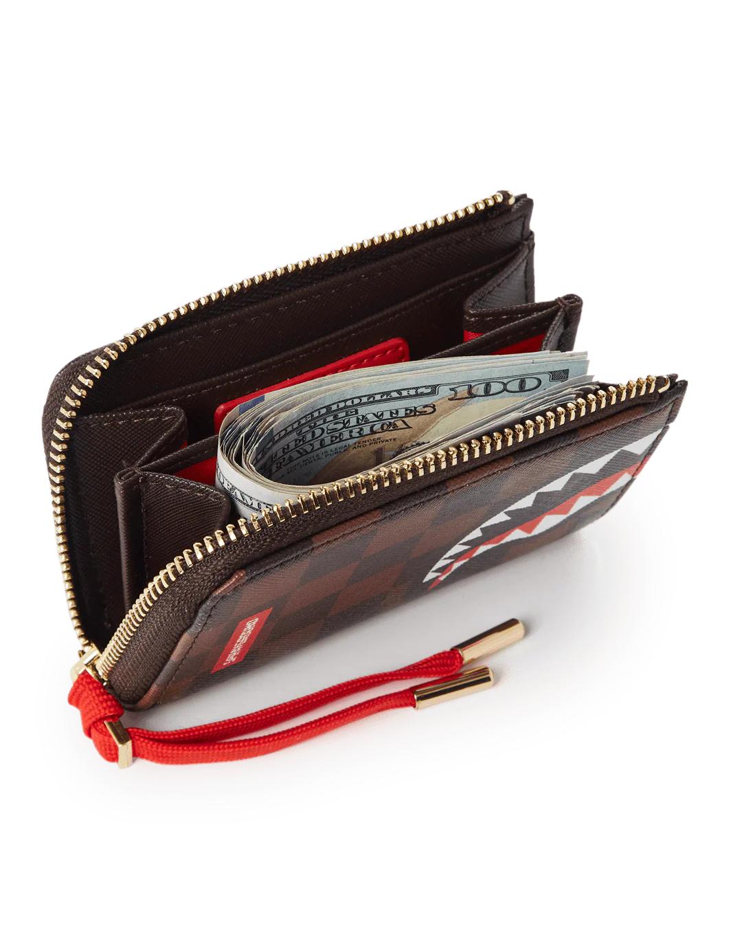 CHECKS IN CAMOFLAUGE WALLET