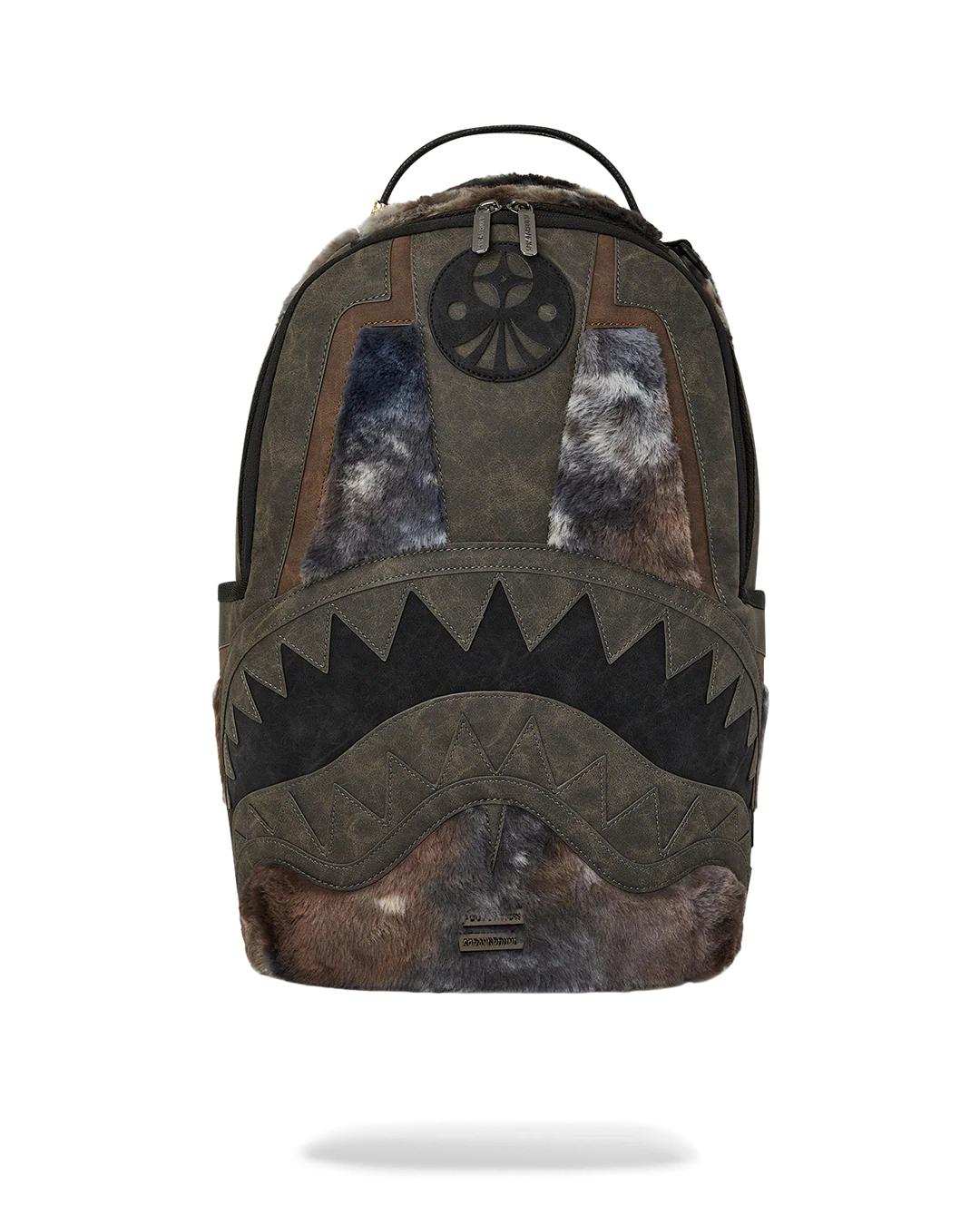 FOUNDATION DAYS FUR COAT SHARK BACKPACK