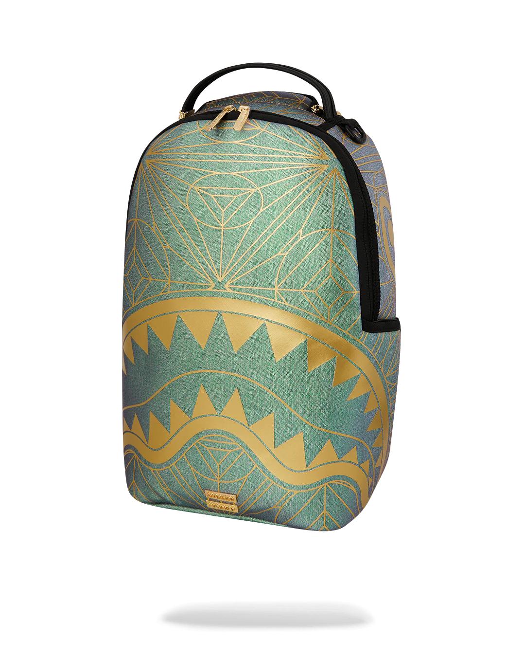 FOUNDATION CRYSTAL IRIDESCENT SHARK BACKPACK