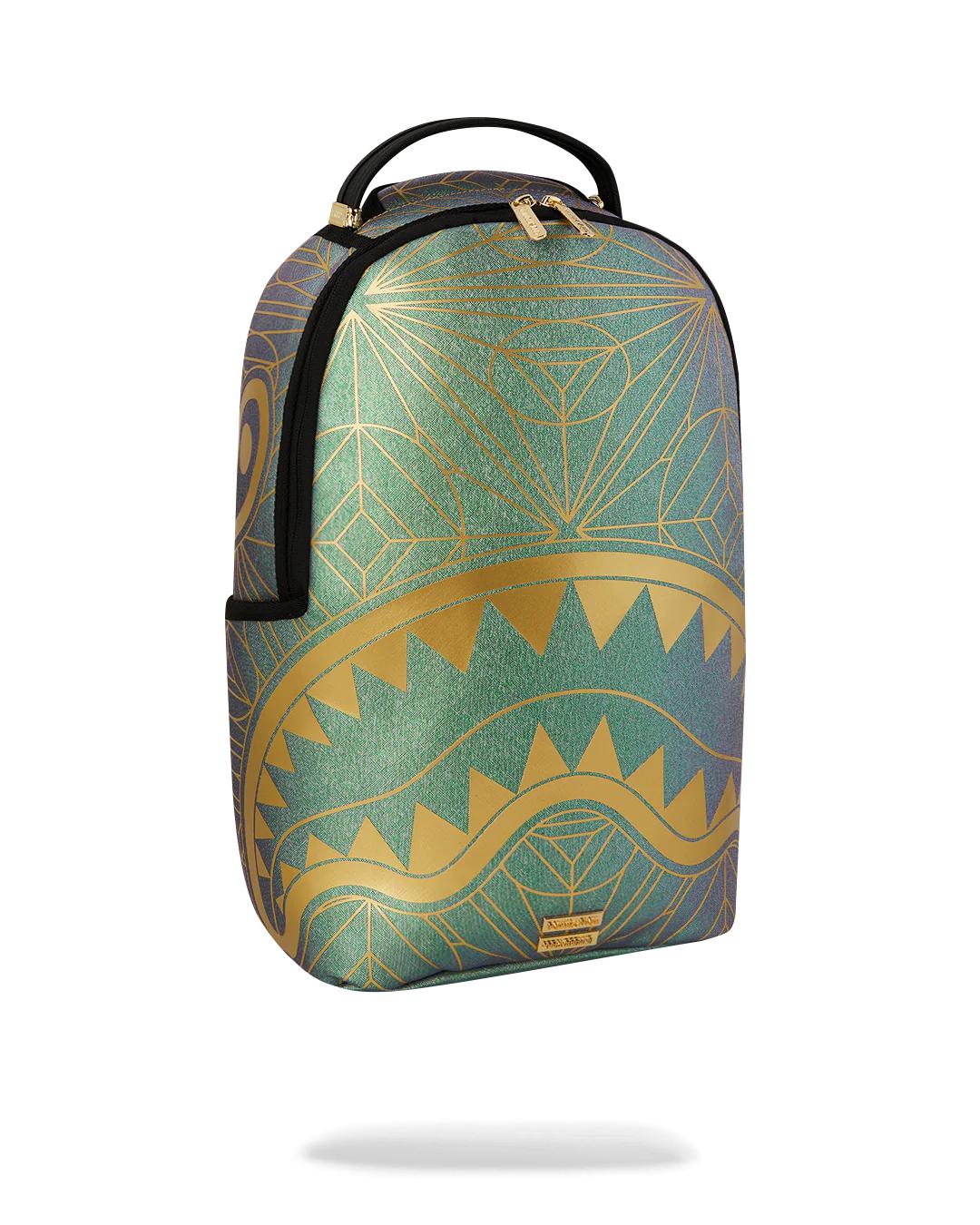 FOUNDATION CRYSTAL IRIDESCENT SHARK BACKPACK