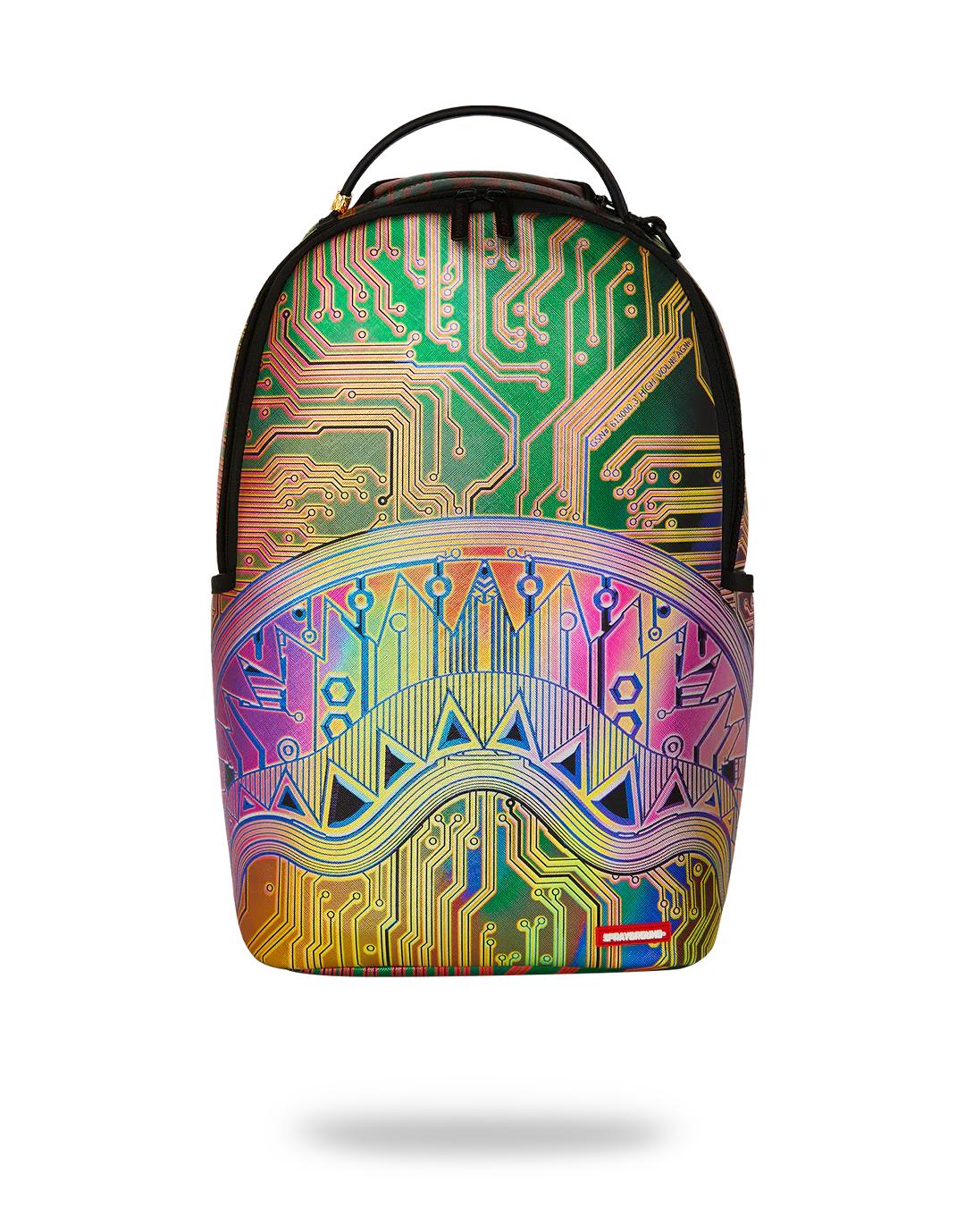 CIRCUIT BOARD MAGNETIC GRID BACKPACK