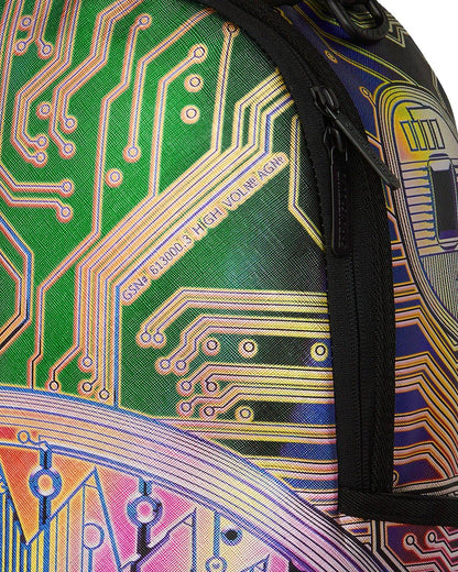 CIRCUIT BOARD MAGNETIC GRID BACKPACK