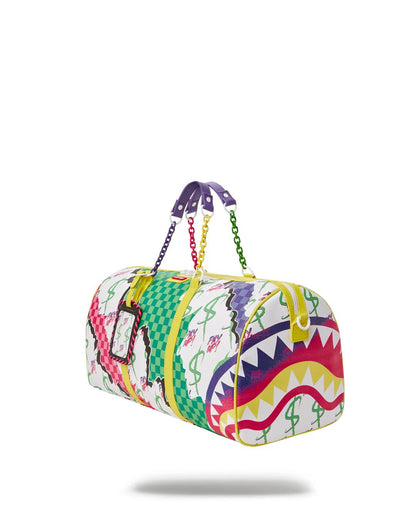 DREAMY TECHNICOLOR DUFFLE