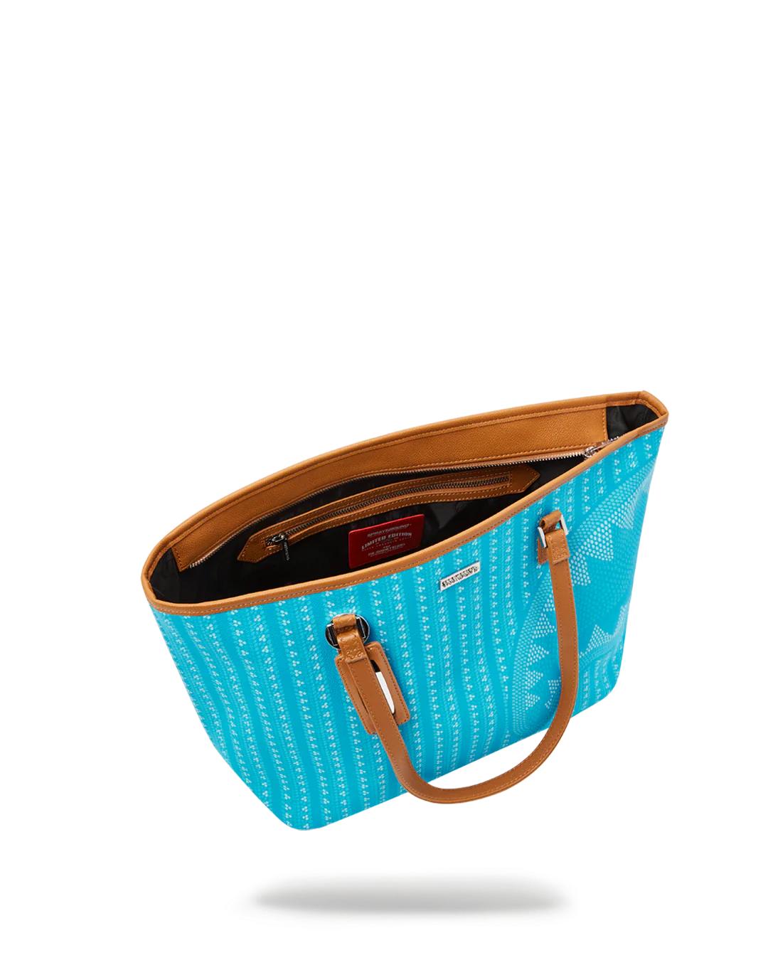 ILLUCHAINS TURQ TOTE